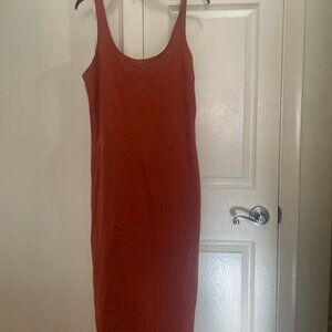 Sleeveless Mid body con dress / Size: XL - Primark